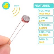 GL5528 Photoresistor Light Dependent Resistor LDR