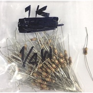 Resistor (Resistor) 1K 1/4 W (Value 1 Kohm 1/4 Watt) *Set Of 10