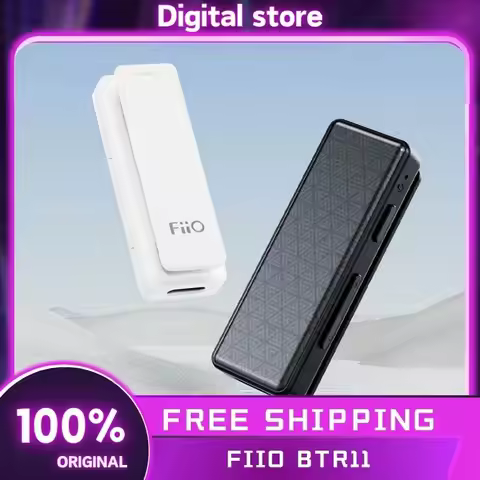 Fiio Btr11 Bluetooth 5.3 Receiver Ldac Wireless Audio Headphone Amplifier Adapter Customization Blue
