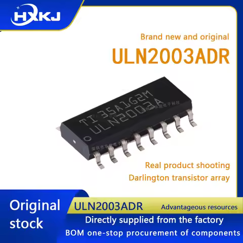50PCS Brand New Original ULN2003ADR High voltage, high current Darlington transistor array SOIC-16 S