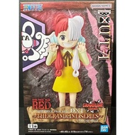 BANPRESTO ONE PIECE [GOLD STICKER JAPAN] FILM RED DXF THE GRANDLINE SERIES UTA CHILDREN FIGURES TOY