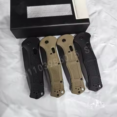 BM 9070 Folding Knife D2 Blade Ergonomic Handle Lightweight and Durable Suitable for Camping Practic
