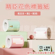Jingchen B21S B1 B3S Color Label Sticker Paper Machine Name