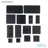 Louisfashion 10Pcs 2020 3030 3060 4040 4080 4545 Plastic End Cap Cover Plate ck For EU Aluminum Prof