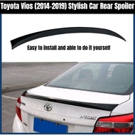 Toyota Vios (2014-2019) Stylish Car Rear Spoiler Car Accessories