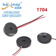 5pcs 1704 Passive Buzzer Piezoelectric Speaker Frequency 4000HZ 17*4MM 17x4mm AC Low Power Consumpti