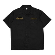 KEMEJA Otsky Men's Workshirt Otsky Local Brand Black X WS03 (2G2)