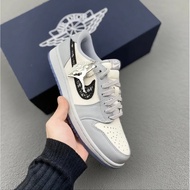 Nike/Nike [Pure Original Version Full First Layer] x 1 Qiaoyi 1 Low-Top Dior Retro Basketball Shoes 