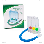 xiamei 3 Balls Breathing Exerciser Lung Function Improve Trainer Respiratory Spirometry