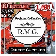 RMG OILBASED PERFUME 10 BTLS PROMO (WIH BOX )