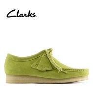 Clarks Mens Wallabee Lime Suede