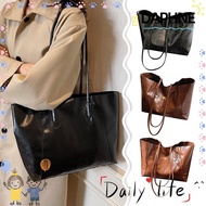 DAPHNE Women Tote Bag, Soft Large Capacity Shoulder Bag, PU Leather Crossbody Bag