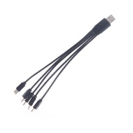 2/3/4/5 Port USB C Splitter Cable USB To Type C Multiple Charging Cable 1/2Pcs 20cm USB To Type-c Sp