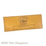 TWG Tea Teabags: ALEXANDRIA TEA - green tea is subtly scented with rare mint and Mediterranean corn flowers.