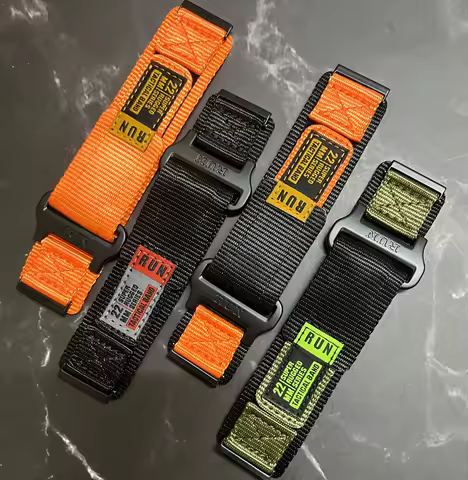 Suunto7 24mm Nylon Loop Strap Bracelet For Suunto9/9baro/Spartan Sport Easy Fit Watch Band D5 Replac