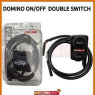 DOMINO ON OFF LAMPU DOUBLE SWITCH RIGHT/KANAN DOMINO UNIVERSAL SWITCH LAMPU MODIFY
