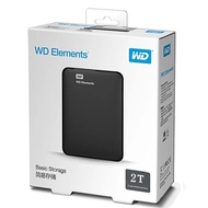 WD Elements HDD 1TB/2TB External Hard Drives USB3.0 ฮาร์ดดิสก์แบบพกพา