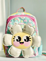 [READY STOCK] [ORIGINAL] Smiggle Movin' Junior Character Backpack green bag 3-6 year old kids bag Children's bags Multifunctional storage