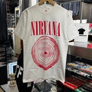 ROCK T SHIRT NIRVANA - SUB POP 1989 TSHIRT WHITE