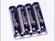 Trustfire 10440 TF10440 3.7v 350mAh 有保護 鋰電池 四粒