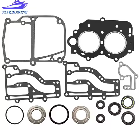63V-W0001-01 GASKET,UPPER CASING Kit Replace For 15HP 9.9HP Parsun Hidea Yamaha Outboard Engine 63V-