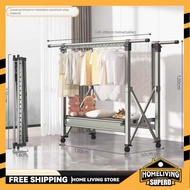 SUP Clothes Drying Rack Folding Floor-Standing Clothes Drying Rack Balcony Multifunctional Clothes D