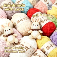 [COD]Cotton Cord Rope Yarn Braided Round Strand For Crochet Bag Yarn hand-woven DIY crocheted cotton