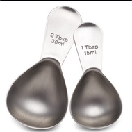 Hand Brew Coffee Stainless Steel Measuring Bean Spoon Measuring Powder Milk Powder Spoon Sealed Can 