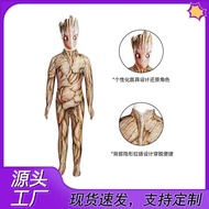 Halloween New Dimension Guardians of the Galaxy Groot Cosplay Costume for Children One-Piece Movie V