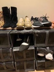 鞋櫃 4個shoe case IKEA skubb black  22x34x16cm 4 piece