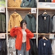original UNIQLO Us fitting room summer mens anti-UV hooded sun protection clothing mens outdoor func