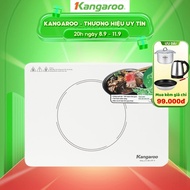 Bếp hồng ngoại Kangaroo KG20IC2 - Mặt kính chịu nhiệt - Công suất 2000W - Hàng chính hãng