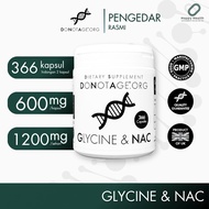 Glycine & NAC (366 Capsules) Do Not Age 1 200 mg. Stimulates Autophagy Reduces Inflammation Antioxid