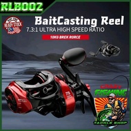 Crazy《RLB002》Hight Quality BaitCasting Reel Mesin BC Fishing Reel Kuroda Yokota