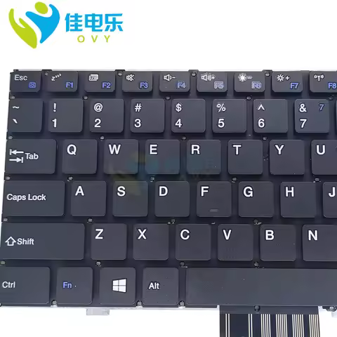 US English RU Russian SP TR Keyboard For Zyrez Sky 232 Xtreme Haier M4 Notebook PC Parts Keyboards N