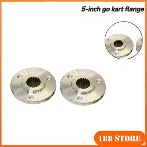 5 inch 23T Rear flange Wheel Hub 50mm Fit For 110cc 168 200F Go Kart Buggy Karting ATV UTV Quad Bike