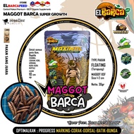 Langka El Barca Maggot Barca Growth | Bunga Booster Pakan Ikan Channa