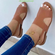 XIElXIEW Ready Stock  sandal women plus size 43 sandal women flat sandalwomen murah