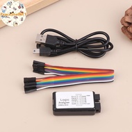 PeaceShells USB Logic Analyzer 24MHz 8 Channel Input Memory 24M/Seconds Logic Analyzer Debugger For 