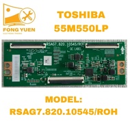 Toshiba Tv Tcon Board 55M550LP