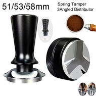 [Ready From MY] 51/53/58mm Espresso Tamper 3Angled Distributor Constant pressure 30 lbs Stainless St