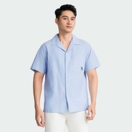 Insidemen Cotton Relax Men's Short Sleeve Plaid Shirt ISS104AZ