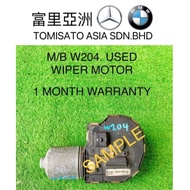BENZ W204  C200 FRT ELECTRIC WIPER MOTOR (USED PARTS STOCK)