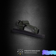 Men's Mountain Sandals TrendyWanita - Latest Soft Hijack Sandals Black Army FOOTCONCEPT