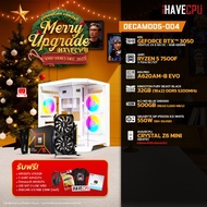 คอมประกอบ iHAVECPU DECAMDD5-004 RYZEN 5 7500F/RTX 3050 6GB/A620/32GB DDR5 5200MHz (SKU-251141626)