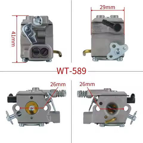WT-589 For Echo CS301 CS305 CS306 CS340 CS341 CS345 CS346 CS3000 CS3400 CS3450 Walbro WT589 Gas Chai