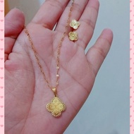 10k gold Jewelry Set ( Necklace plus Earrings)