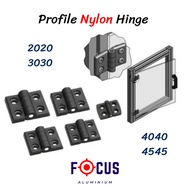 Nylon Hinge Aluminium Profile Door Hinge Frame Hinge 2020 3030 3040 4040 4545