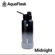 Aquaflask Dream Collection Stainless Steel Drinking Water Bottle w/ Silicone Boot - Midnight