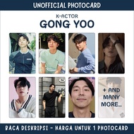 SELCA KOREAN ACTOR PHOTOCARD - GONG YOO
